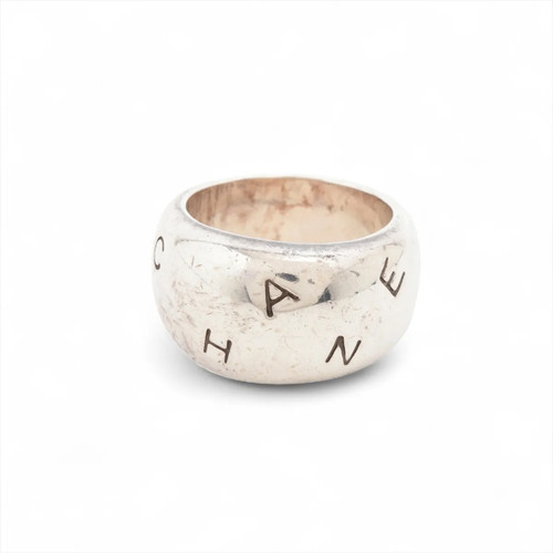 Chanel logo ring 925 g - chanel,