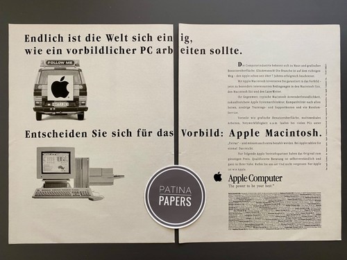 1990 apple macintosh - apple, vw