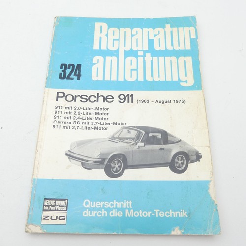 Porsche 911 werkstatthandbuch - porsche,