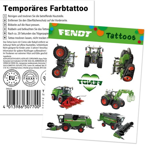 Tattoos fendt traktor - 8,