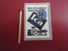 Dresden,  Foto : Reklamemarke : Kino- u. Projektions-Apparate  Ica