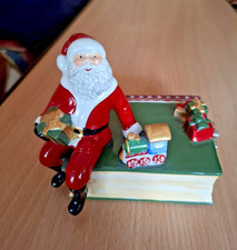 Villeroy und Boch, Santa auf Buch, Santa‘s Spieluhr, Rarität