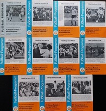 11 Fußballprogramm FC Hansa Rostock DDR Liga/Pokal/AR 1979/80