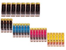 30x Patronen für Canon PIXMA IP4200 IP4300 IP4500 IP5200R IP5300 MP610 mit Chip