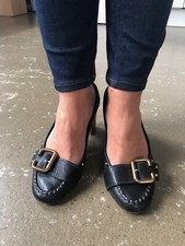 Chloe Pumps Leder Schwarz 39 wie Neu UVP 445 € -025