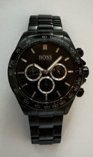 HUGO BOSS Herren Uhr IKON Chronograph UHR HB1512961 Schwarz