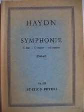 Haydn, Symphonie G dur - G