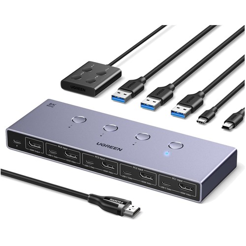 Hdmi kvm switch 8k - 4, 60hz