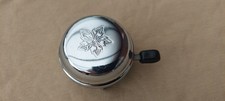 Alte Fahrradklingel Fahrradglocke BLUMENMOTIVE