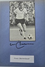 Franz Beckenbauer Autogramm