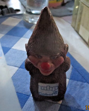 Seltene alte Werbefigur aus