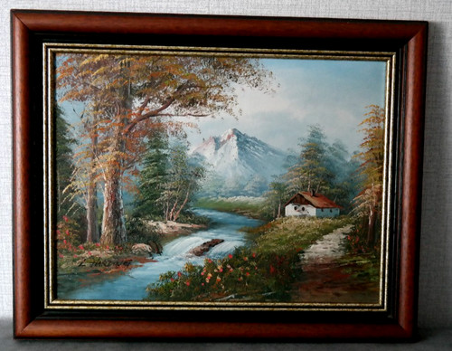 Harding ölgemälde ölbild - Ölgemälde,