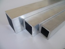 Aluminium rechteckrohr alu - aluminium,