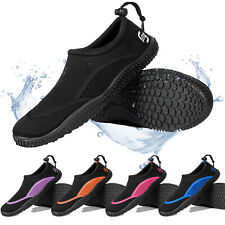 Badeschuhe für Dammen und Herren Aquaschuhe Schwimmschuhe Wasserschuhe Gr. 36-45