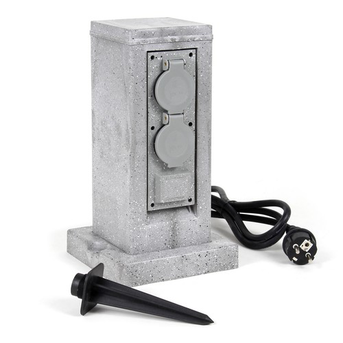 Steckdosensäule 4fach
