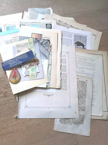 Orginal vintage papiere - 50+,