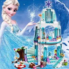 Disney Frozen Elsa Eisschloss Prinzessin Zauberschloss Set Bausteine Spielzeug