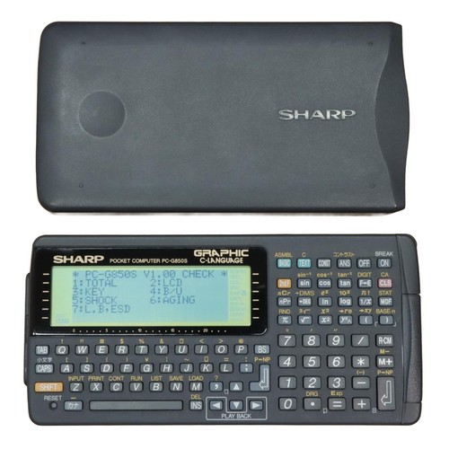 Sharp g850s taschencomputer - pc-g850s,