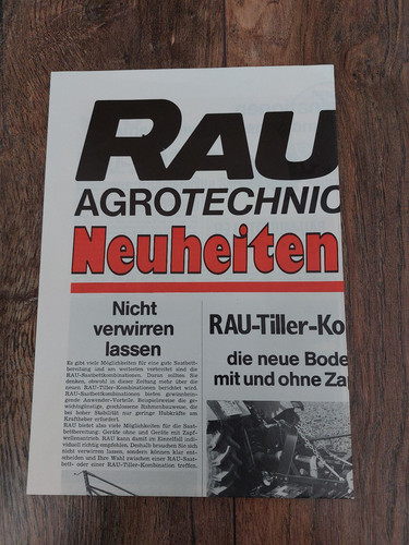 Original prospekt rau - prospekt,