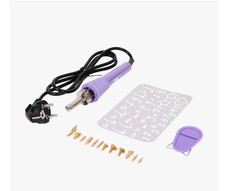 Brandmalkolben Set Holz Gravur