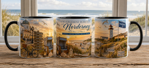 Norderney souvenir tasse - norderney,