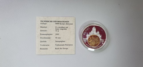 Medaille european currencies - medaille,
