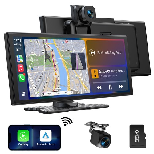 Dash cam mit wireless - 10,25",