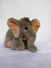 Steiff 083211 Elefant Trampili Knopf Fahne Schild