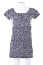 iriedaily Kurzarm-Shirt Muster M dunkelblau