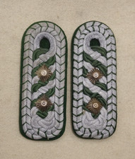 alte Bundesgrenzschutz Schulterstücke Polizei Hauptmeister im BGS PHM f. Uniform