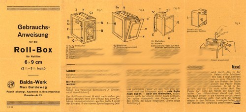 Gebrauchsanweisung roll box - gebrauchsanweisung, roll-box