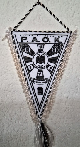 Fußball wimpel paok - fußball-wimpel,