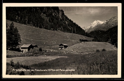 Patscherhütte berghütte - ak, patscherhütte,