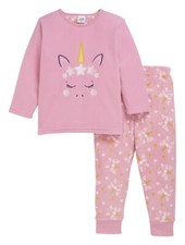 Kinder Mädchen Fleece Pyjama