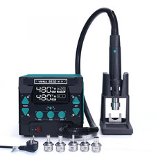 YIHUA 993DM-IV 1100W Digitale Hochleistungs-Heißluft-Reworkstation Entlötstation