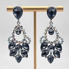 Statement Ohrringe mit Swarovski® Kristall Chandelier Ohrringe Geschenk Neu