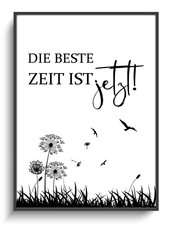 Motivation A4 Plakat Zitat