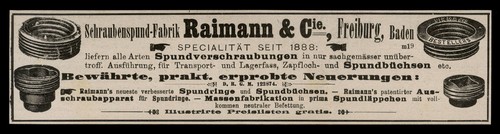 Alte reklame werbung 1903 - alte,