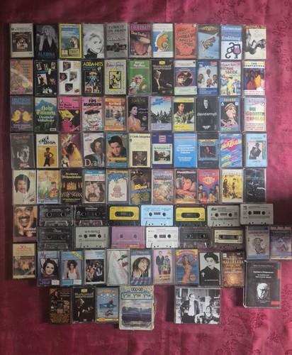 Konvolut musik kassetten 90 - musik,