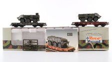 Roco H0 803 Schwerlastwagen (Minitanks, 2 Militärfahrzeuge Fuchs)