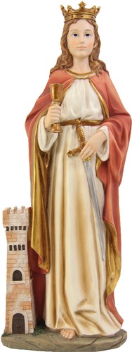 Heiligenfigur heilige barbara - heilige,
