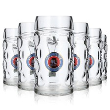 6x  Paulaner Bier Glas