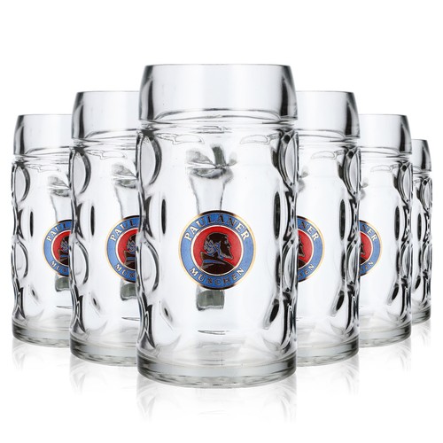 Paulaner bier glas - 6x,