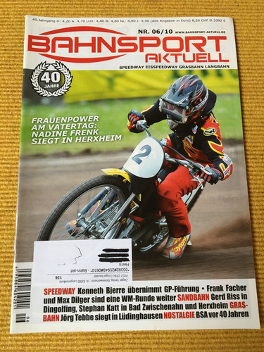 Bahnsport aktuell speedway - bahnsport,