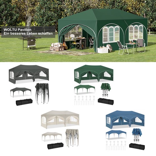 Woltu pavillon 3x6m - pavillon,