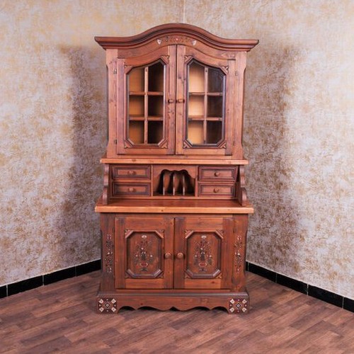 Voglauer vitrinenschrank braun - vitrinenschrank,