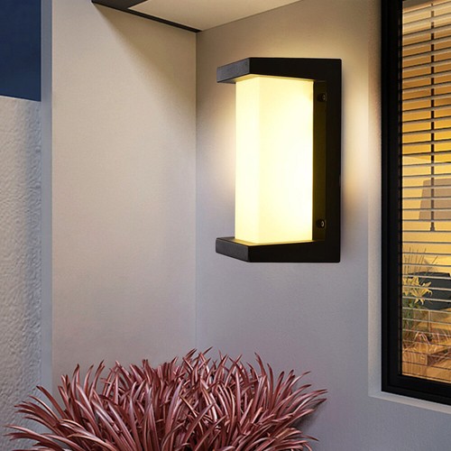 Led wandleuchte en - led, au?en
