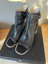 Gerry Weber Sommer Stiefeletten Schwarz Lammnappa Größe 38  