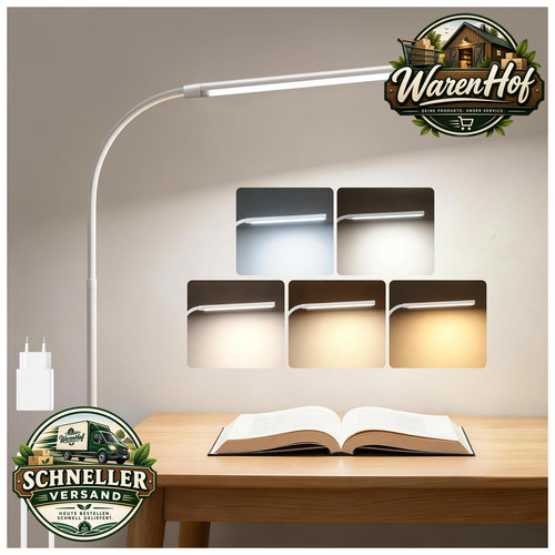 Led schreibtischlampe klemmbar - schreibtischlampe,