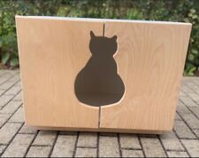 Katzentoilette Katzenschrank Toilettenschrank Schrank Katzenklo Katzenhöhle Holz